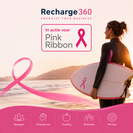 Recharge360 voor Pink Ribbon Recharge360 voor Pink Ribbon